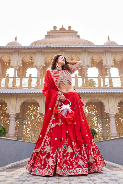 Premium Rich Designer Lehenga Choli Set