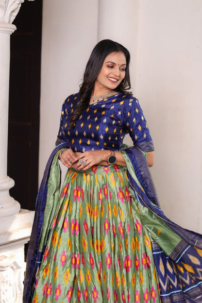 Pure Dolla Silk Chaniya Choli Lehenga Set