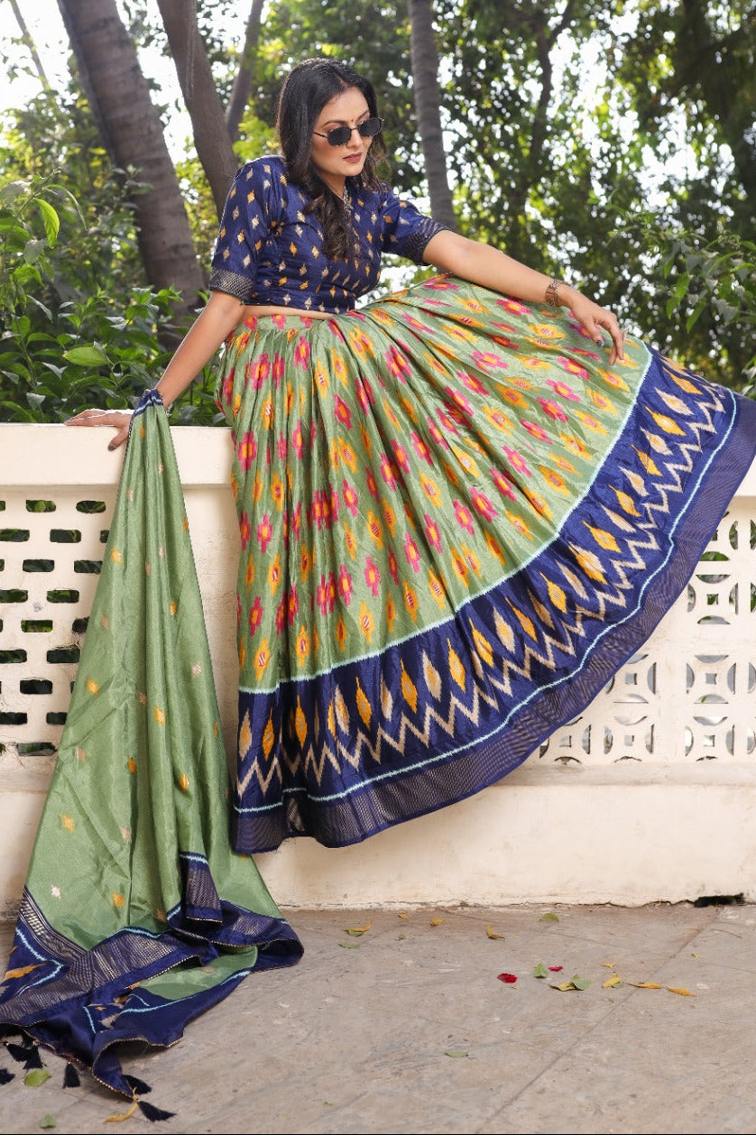 Pure Dolla Silk Chaniya Choli Lehenga Set