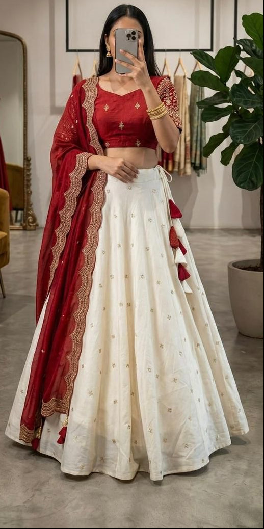 Premium Festive Wear 6+m Flair Lehenga Set