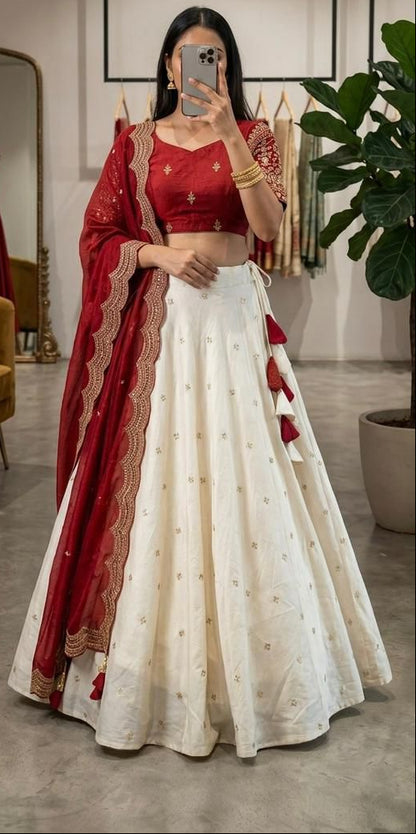 Premium Festive Wear 6+m Flair Lehenga Set