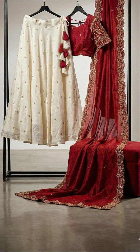 Premium Festive Wear 6+m Flair Lehenga Set