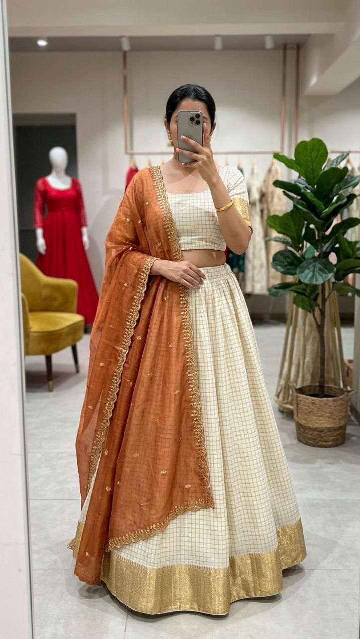 Premium Festive Wear 6+m Flair Lehenga Set