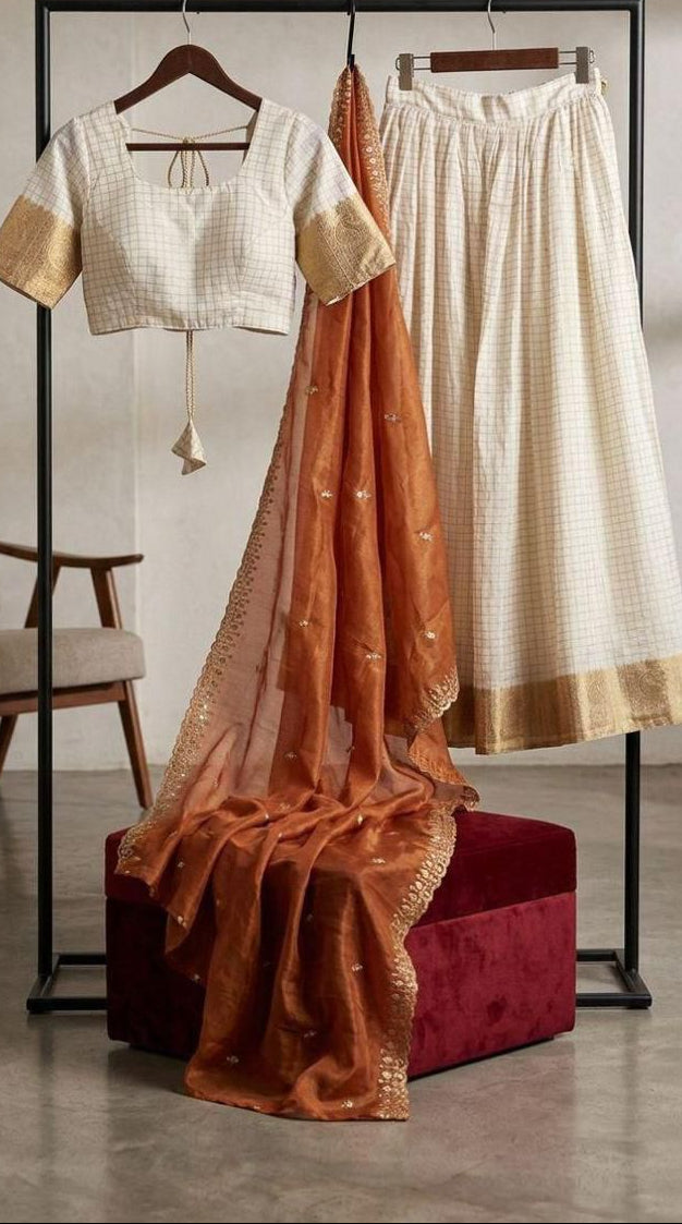 Premium Festive Wear 6+m Flair Lehenga Set