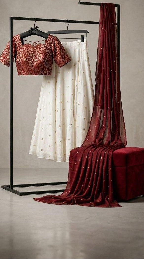 Premium Festive Wear 6+m Flair Lehenga Set