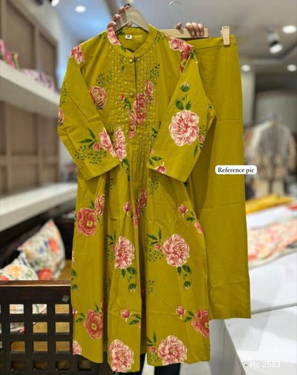 Jaipuri Cotton Co-Ord Set - 3 Colours