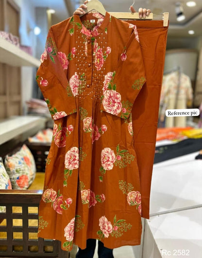 Jaipuri Cotton Co-Ord Set - 3 Colours