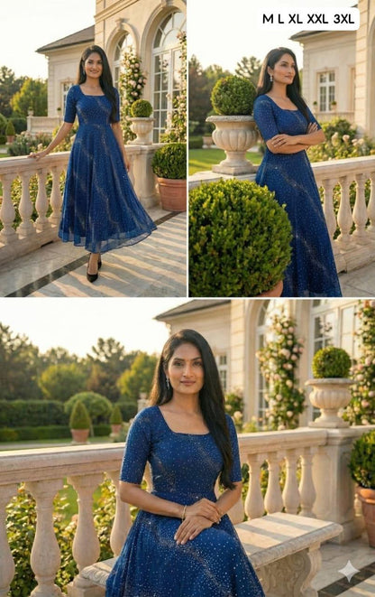 Beautiful Flower Embroidery Dress