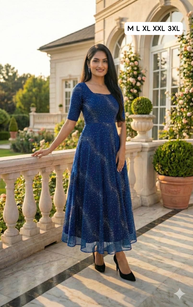 Beautiful Flower Embroidery Dress