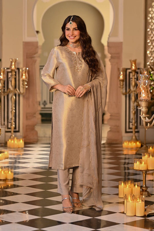 Designer Soft Kanjivaram Silk Kurta Set