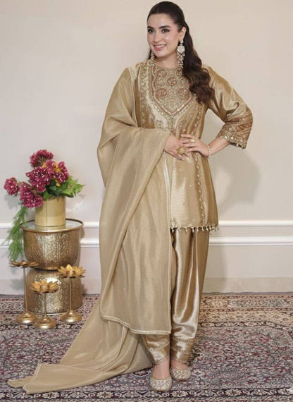 Graceful Sequence Embroidered Salwar Set