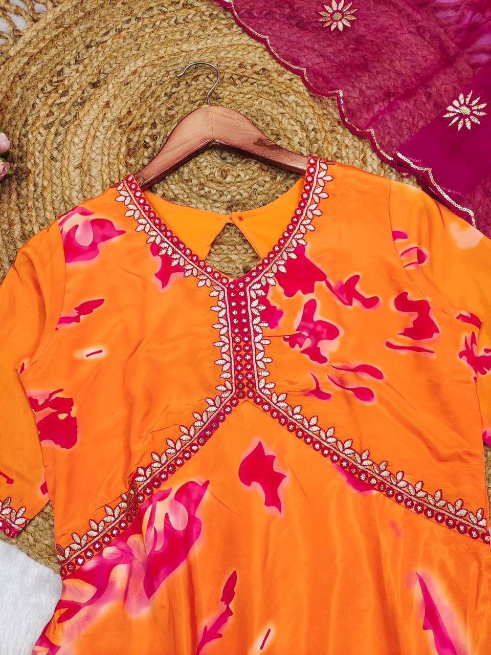 Stylish 3-Piece Printed Designer Set