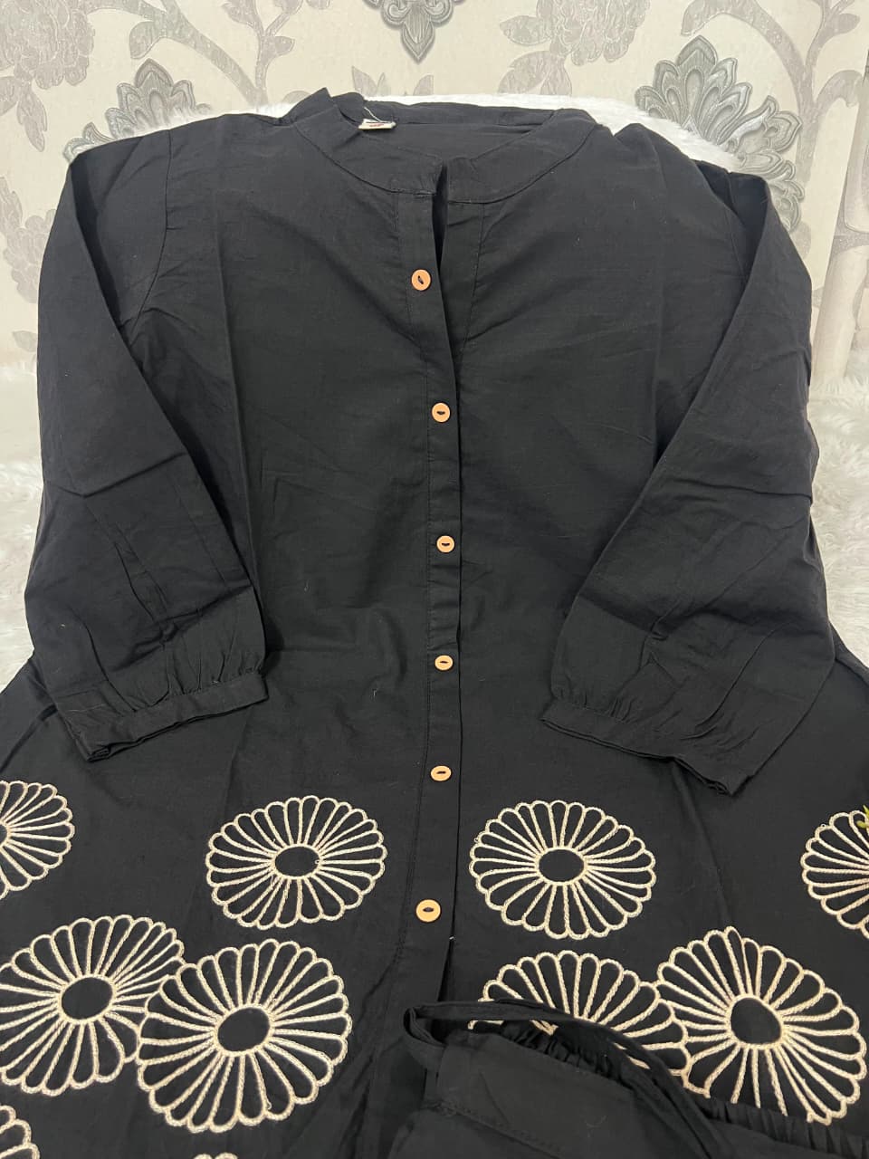 Classy Embroidered Cotton Co-Ord Set