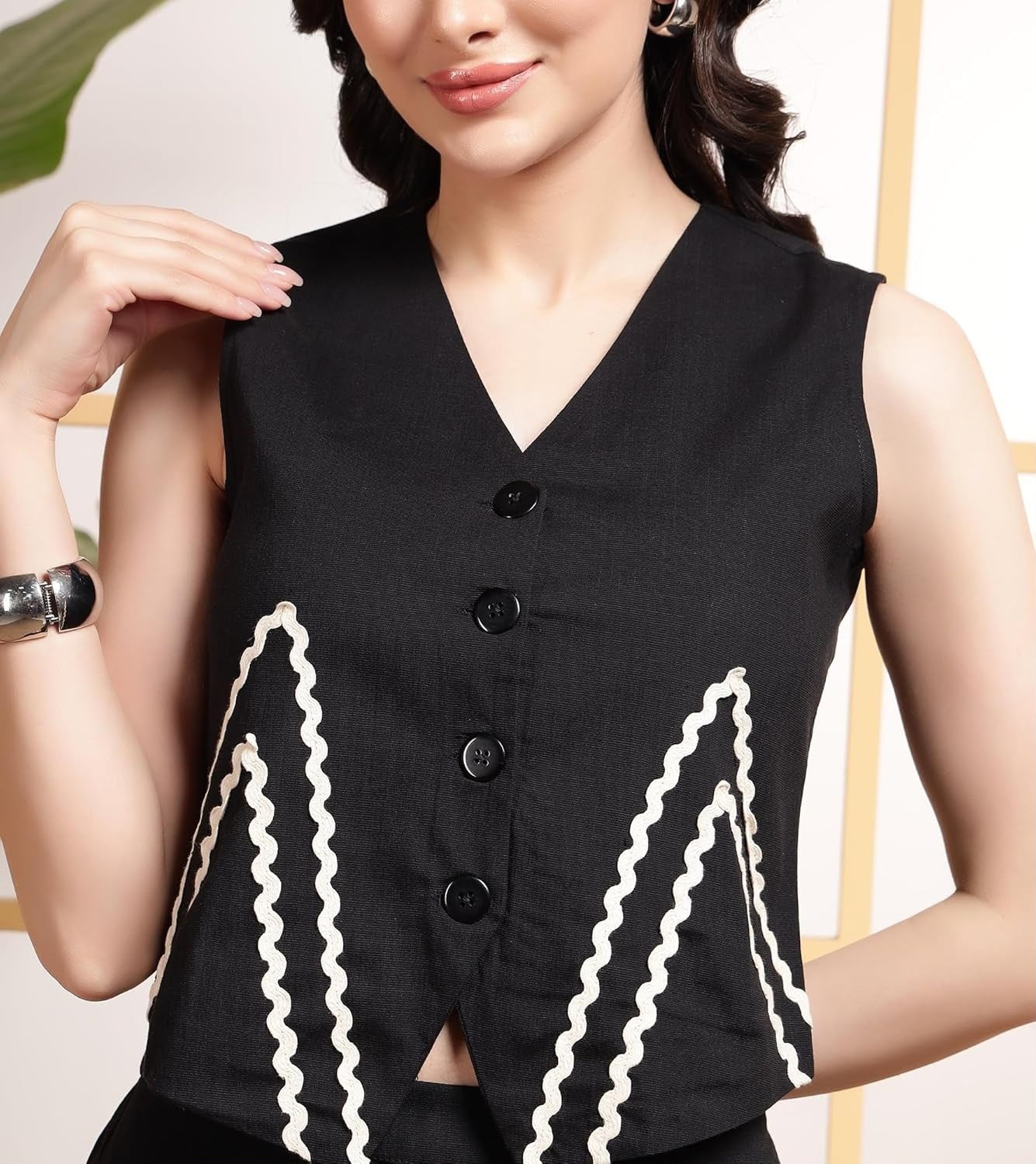 Premium Lace Work Cotton Co-Ord Set