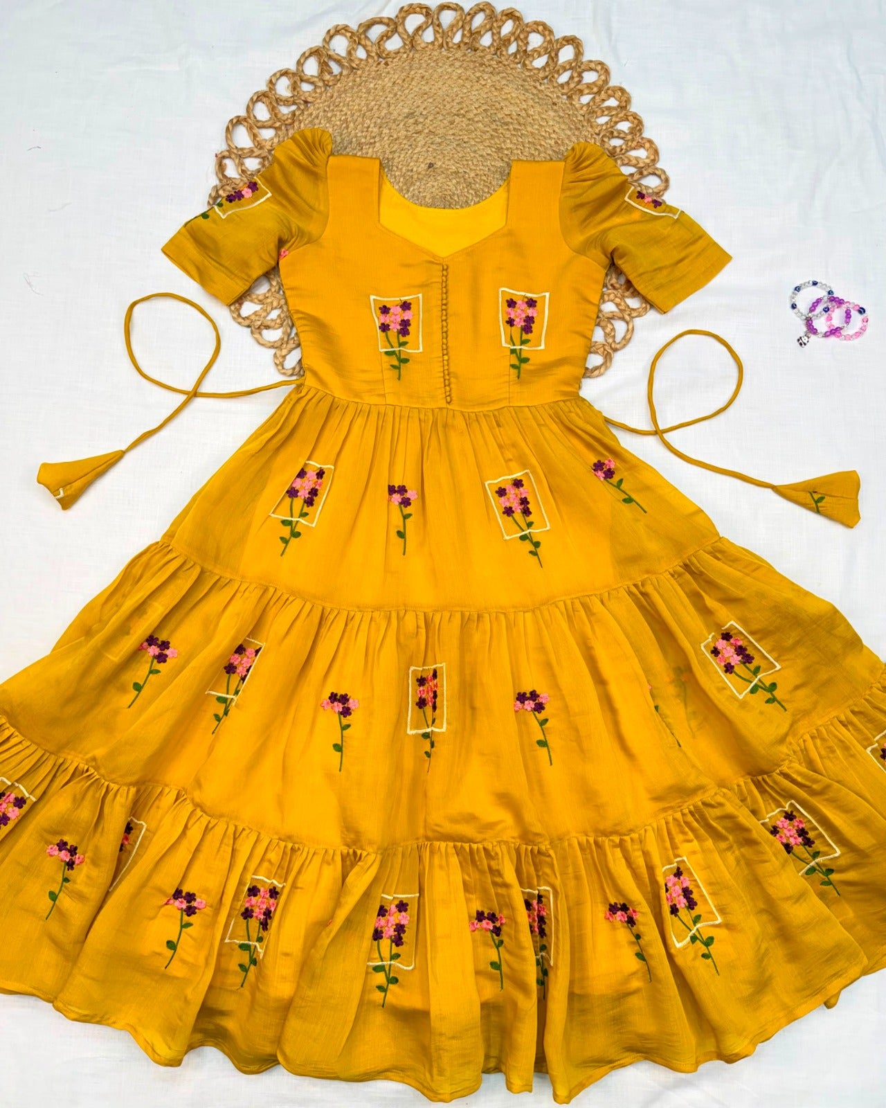 Chandrika South Mal Cotton Maxi Dress