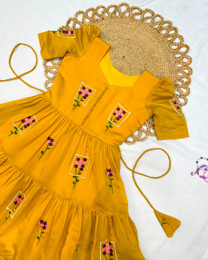 Chandrika South Mal Cotton Maxi Dress
