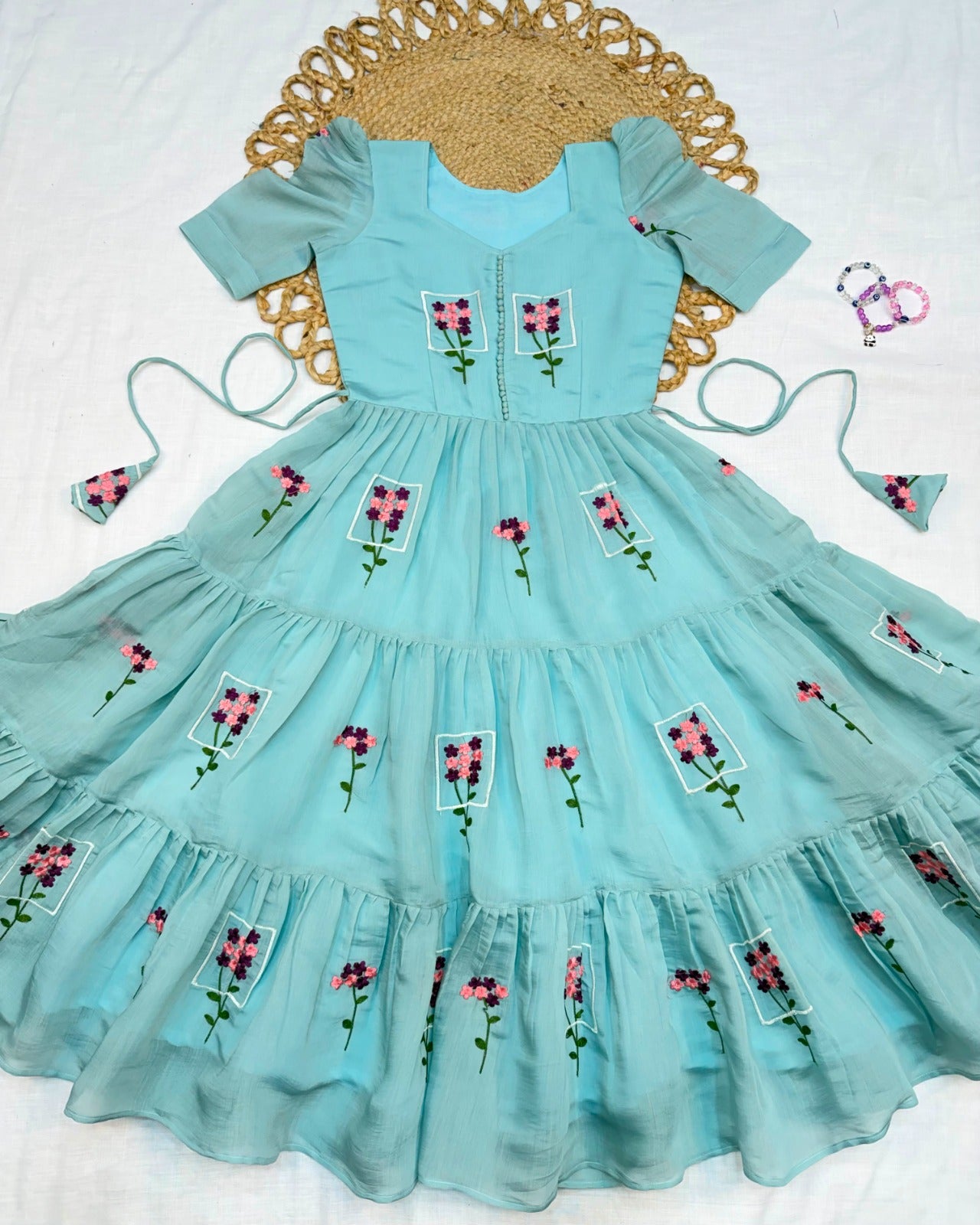 Chandrika South Mal Cotton Maxi Dress