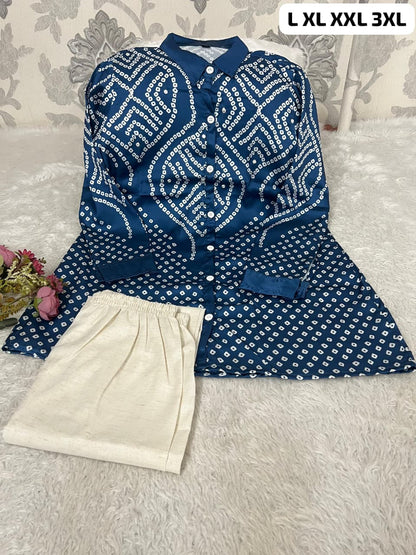 Premium Burberry Silk Co-ord Set