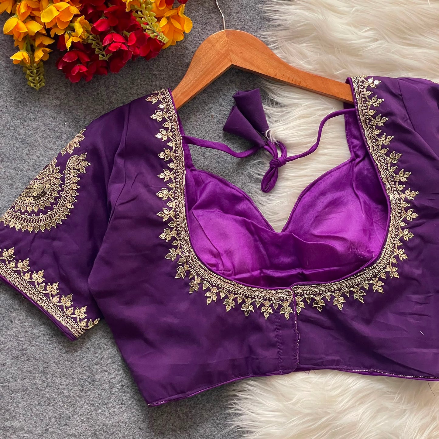 Royal Jodha Style Bridal Blouse For Saree or Skirt