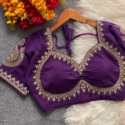 Royal Jodha Style Bridal Blouse For Saree or Skirt