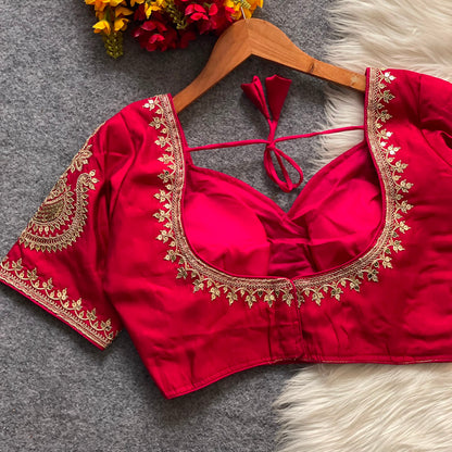 Royal Jodha Style Bridal Blouse For Saree or Skirt