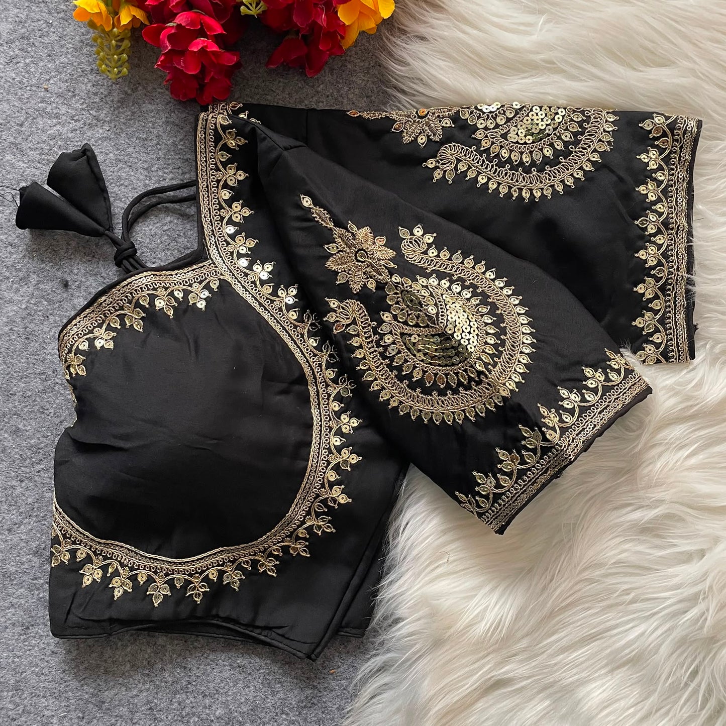 Royal Jodha Style Bridal Blouse For Saree or Skirt