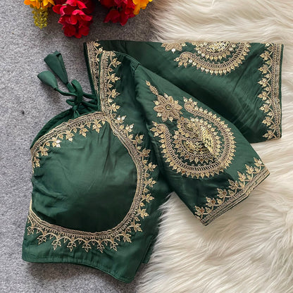 Royal Jodha Style Bridal Blouse For Saree or Skirt