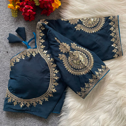 Royal Jodha Style Bridal Blouse For Saree or Skirt