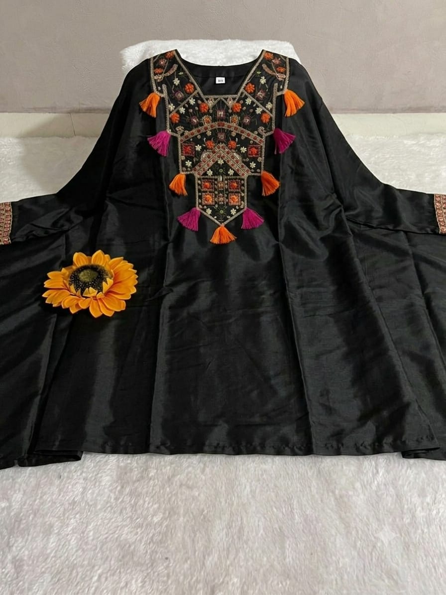 Stylish New Peplum French Silk Palazzo Co-ord Set