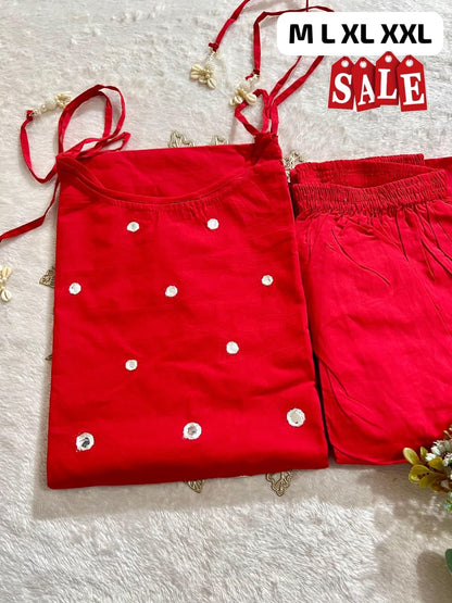 Premium Spaghetti Co-ord Set With Kodi Detailing