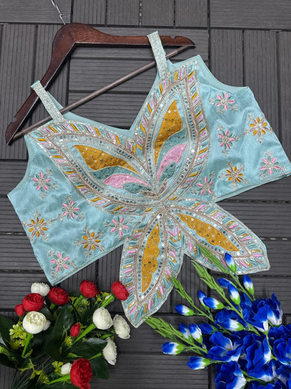 Gorgeous Ready-to-Wear Embroidered Saree