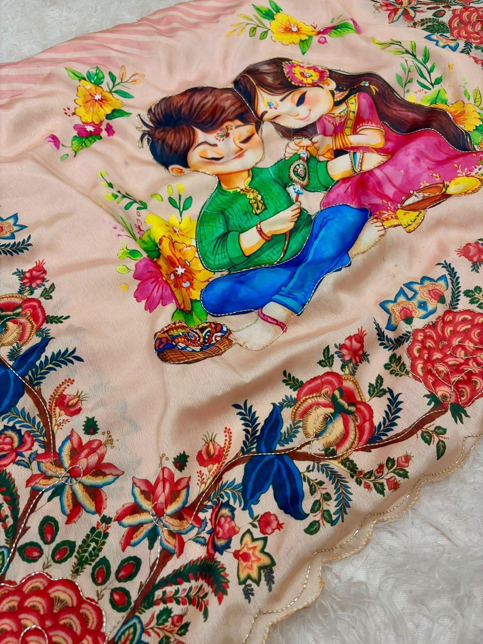 Raksha Bandhan Special Designer Saree