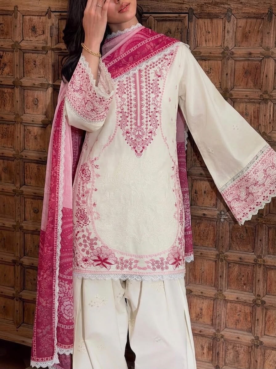 Designer Pink Party Wear Farshi Palazzo Set