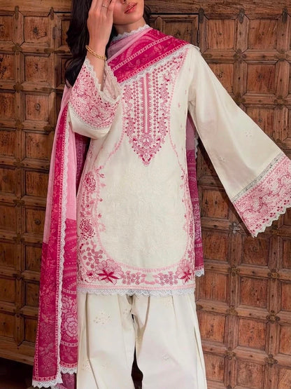 Designer Pink Party Wear Farshi Palazzo Set