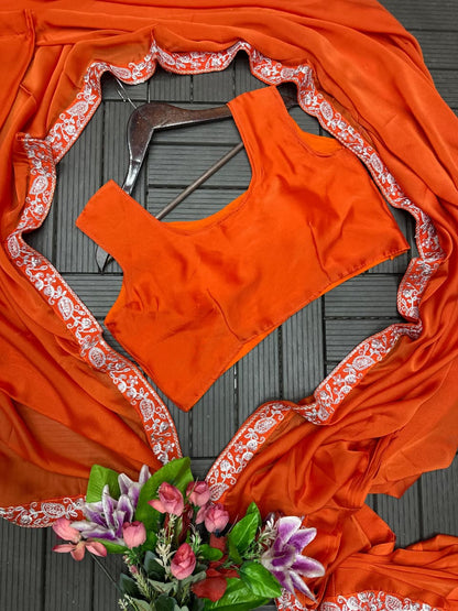 Ready-to-Wear Saree with Designer Jacket
