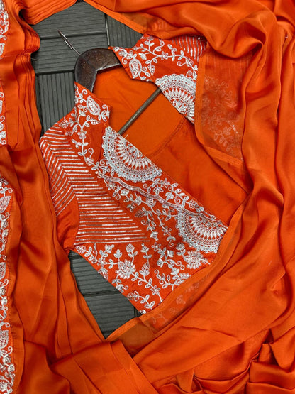 Ready-to-Wear Saree with Designer Jacket