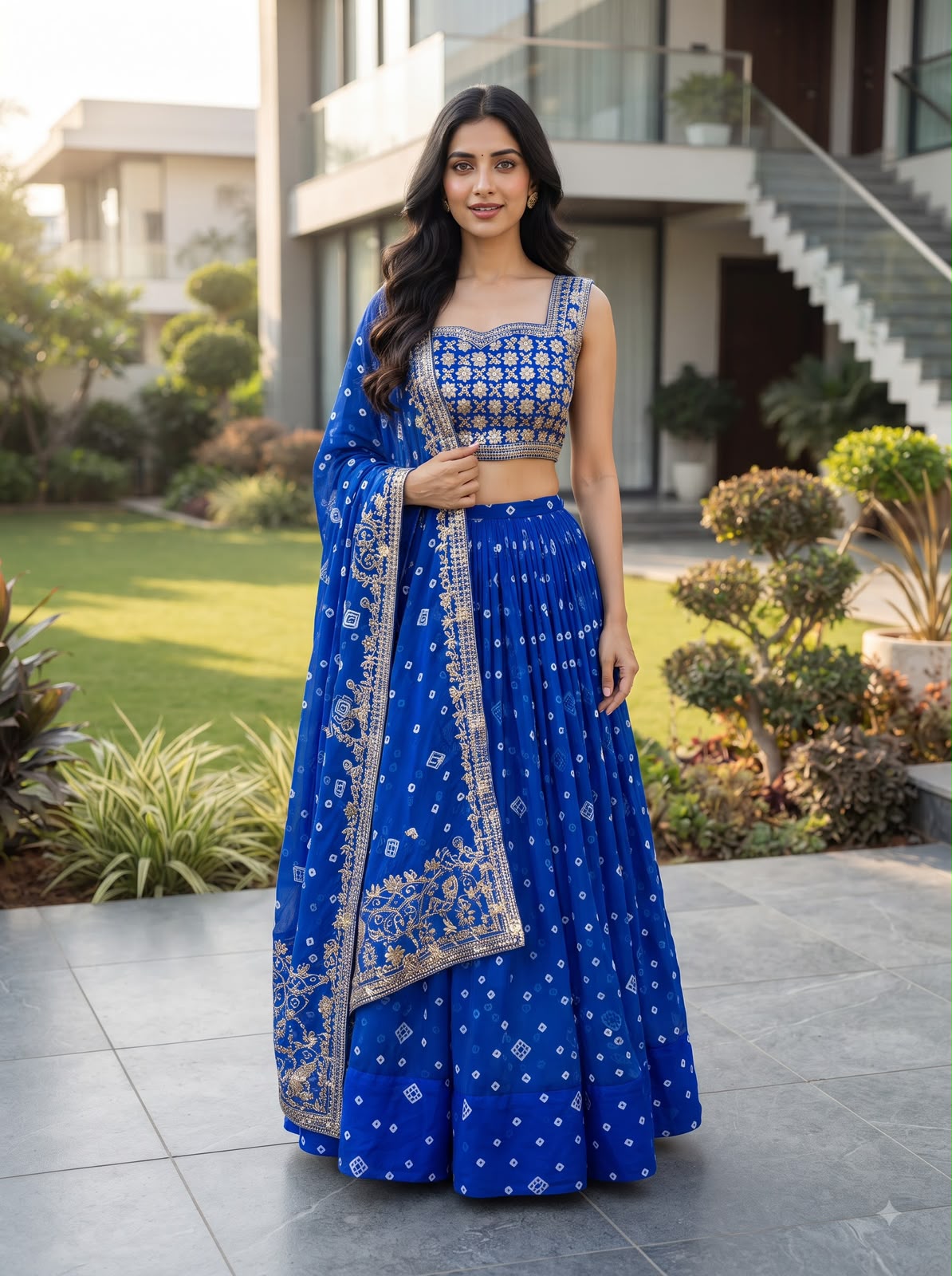 Navratri Special Elegant Lehenga Choli Set