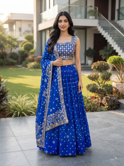 Navratri Special Elegant Lehenga Choli Set