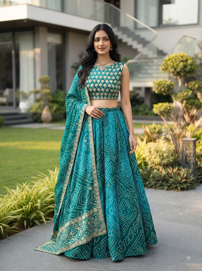 Navratri Special Elegant Lehenga Choli Set
