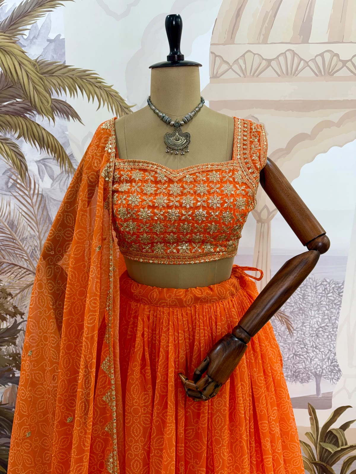 Navratri Special Elegant Lehenga Choli Set