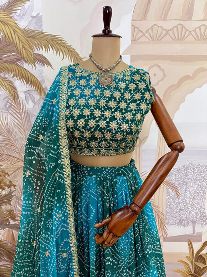 Navratri Special Elegant Lehenga Choli Set