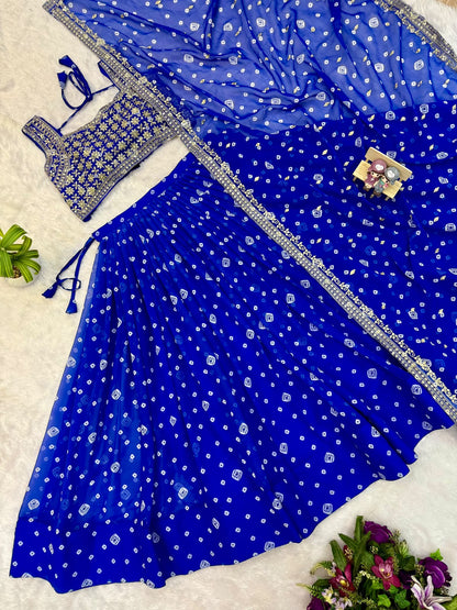 Navratri Special Elegant Lehenga Choli Set