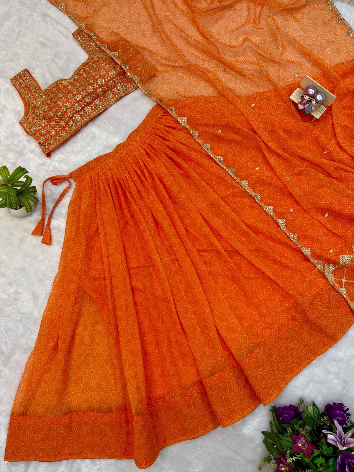 Navratri Special Elegant Lehenga Choli Set
