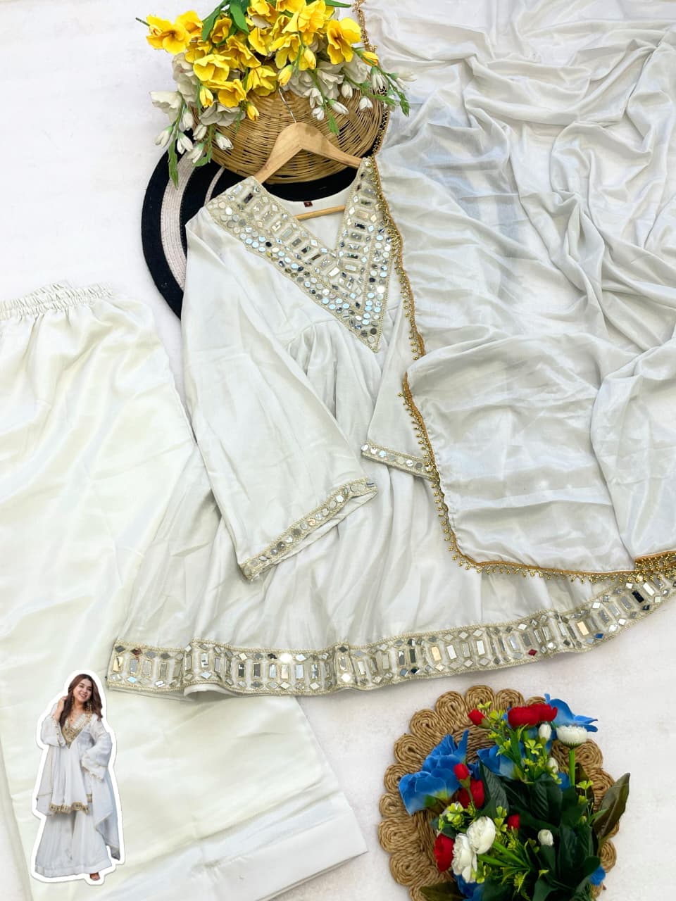 Most Trending Aliya Cut Kediya Style Plazzo Set