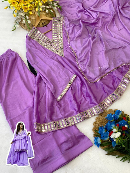 Most Trending Aliya Cut Kediya Style Plazzo Set