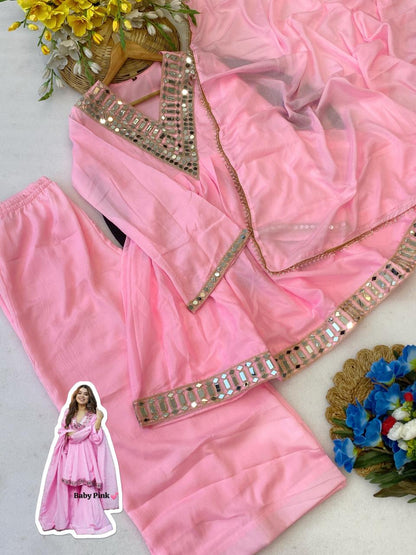 Most Trending Aliya Cut Kediya Style Plazzo Set