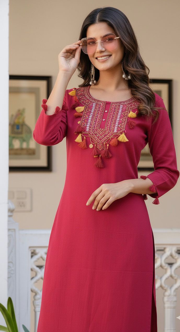 Beautiful Co-ord Set With Sicca Hand Work