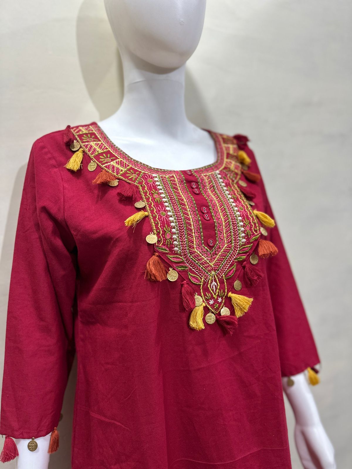 Beautiful Co-ord Set With Sicca Hand Work