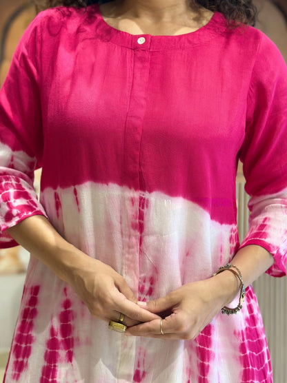 Premium Tie-Dye Muslin Co-ord Set