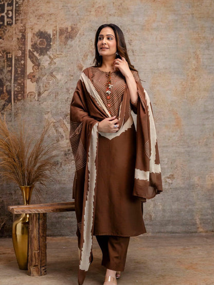 Trending Bandhani Cotton Kurta Set